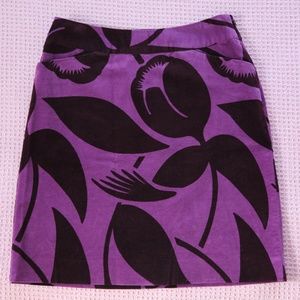 Velveteen Skirt
